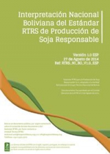 Interpretación Nacional Boliviana del Estándar RTRS de Producción de Soya Responsable